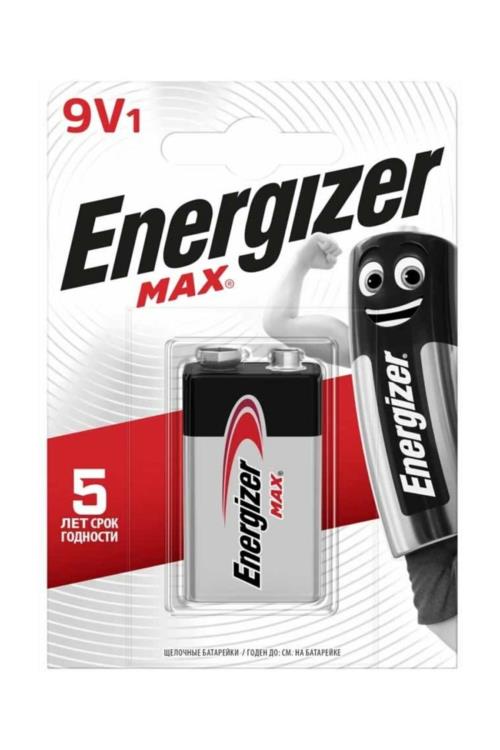 Energizer Max Alkaline 9 Volt Pil Tekli 9V-6LR61 7638900426663